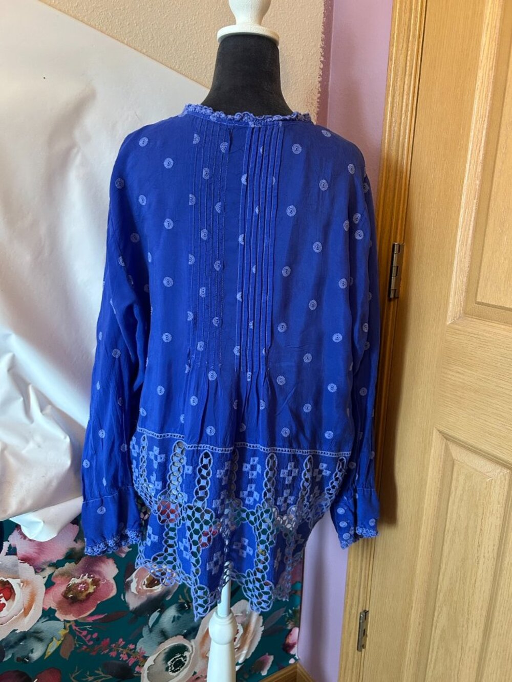 Johnny Was Baez Phaedre Blouse - Picture 6 of 8